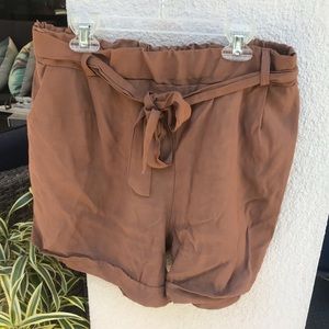 Nasty Gal Tan/Brown Shorts